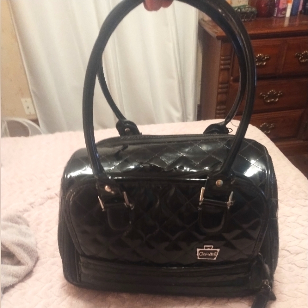 XL black make up bag by caboodles